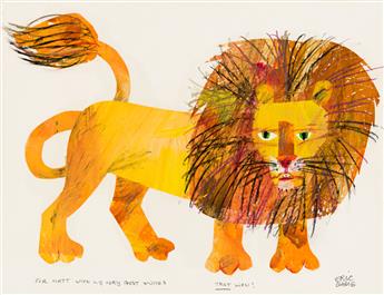 ERIC CARLE (1929- ) THAT Lion! [CHILDRENS]